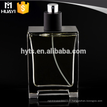 Bouteille de parfum en verre vide 100ml avec votre propre logo